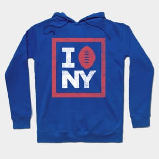 I Love The NY Football Giants Hoodie